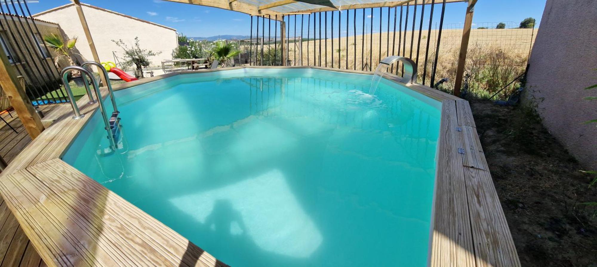 Villa Avec Piscine Sans Vis-A-Vis Caux-et-Sauzens Oda fotoğraf